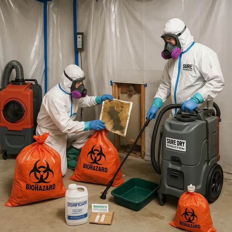 Contaminated Water Handling Protocols process in De Smet, SD